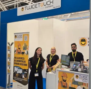 ambiente lavoro 2026 engim twicetouch espositori sicurezza uomo a terra copia