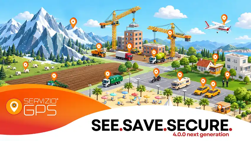 ServizioGPS_monitorare rendicontare asset in movimento